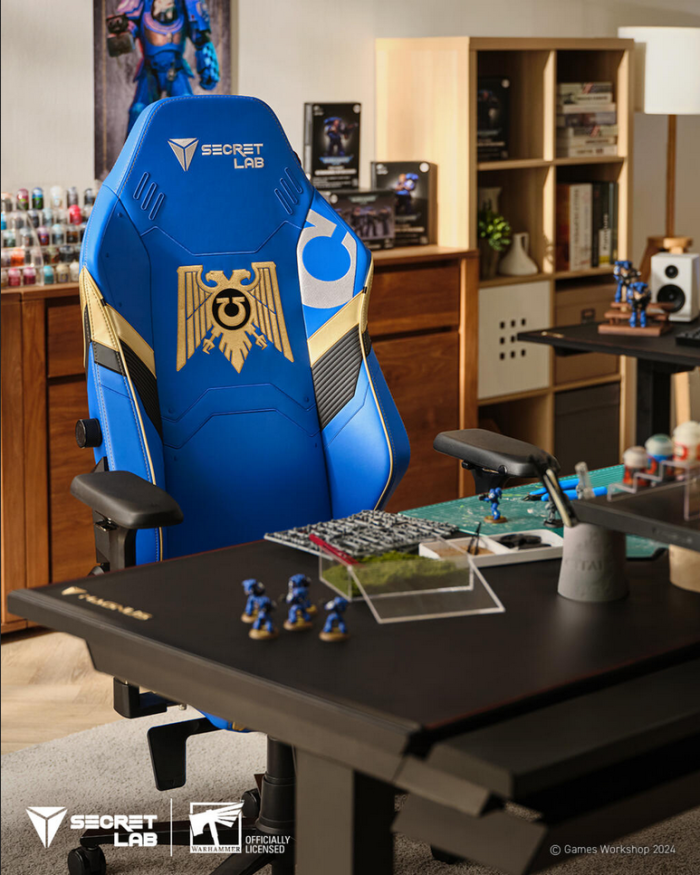 Secretlab与GW合作推出《战锤40K》主题电竞椅-悟饭游戏厅