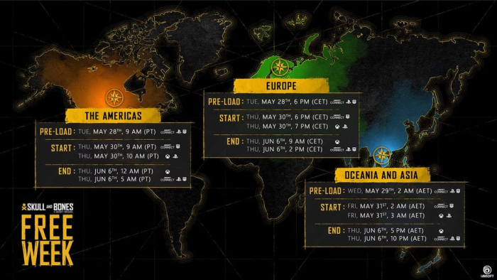 育碧《碧海黑帆》宣布免费体验周 助力第二赛季发布-悟饭游戏厅
